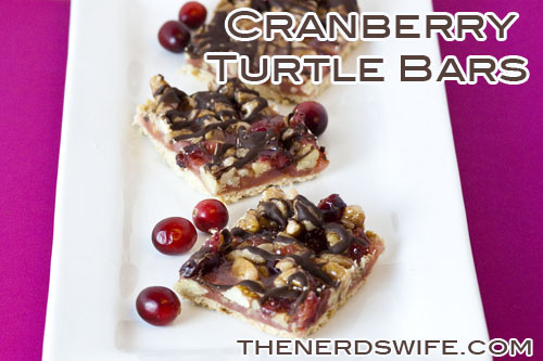 Cranberry Turtle Bars