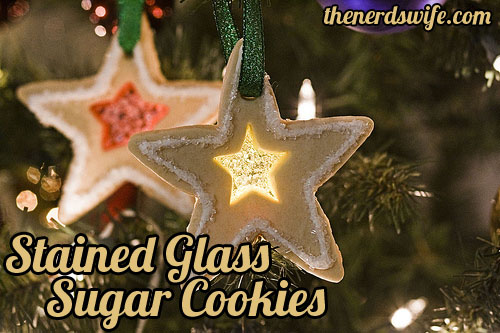 Stained Glass Sugar Cookies