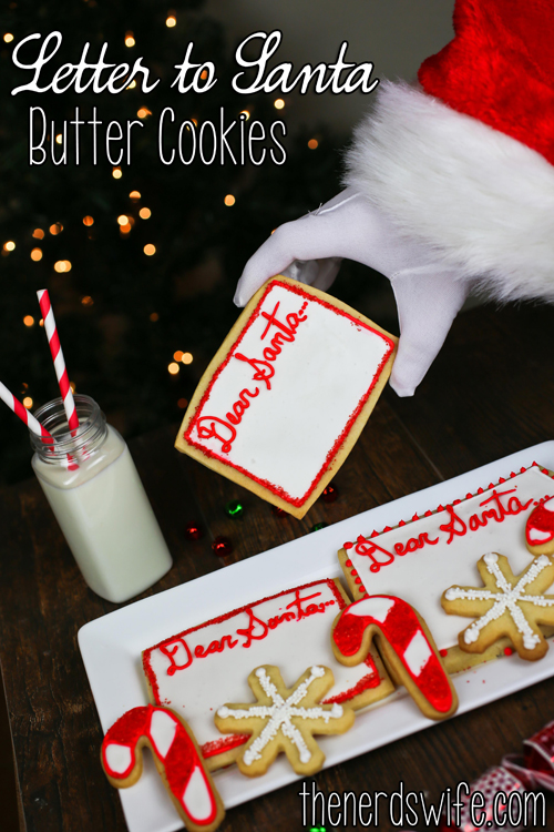 Letter to Santa Butter Cookies #HolidayButter #Shop