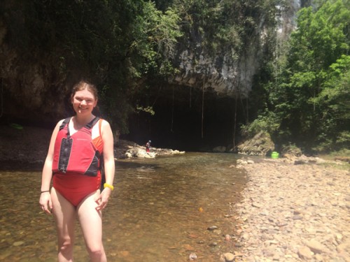 Belize Cave Tubing