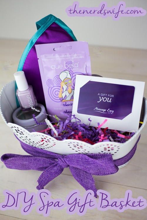 DIY Spa Gift Basket Small