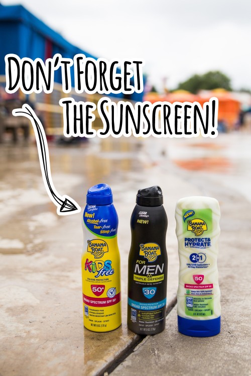 Don't Forget the Sunscreen #BBBestSummer #Shop