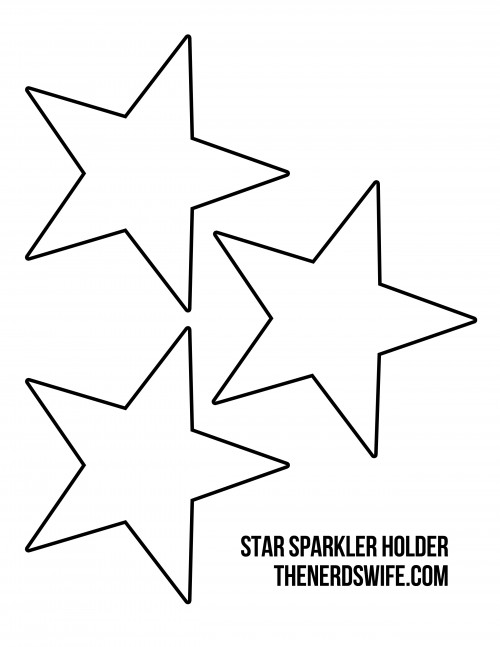 Star Sparkler Holder