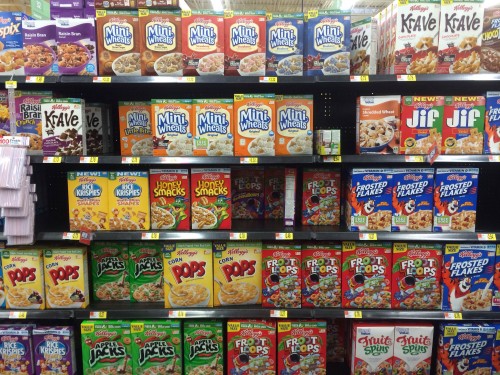 Kelloggs at Walmart