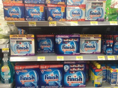 Finish Detergent at Walmart