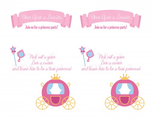 Princess Invitation