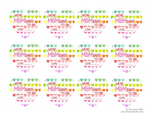 M M Valentines Printable