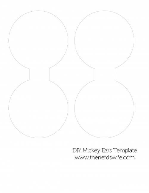 mickey mouse ears printable