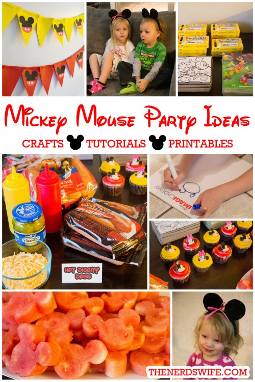 mickey mouse clubhouse birthday party food ideas