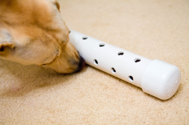 pvc dog treat dispenser