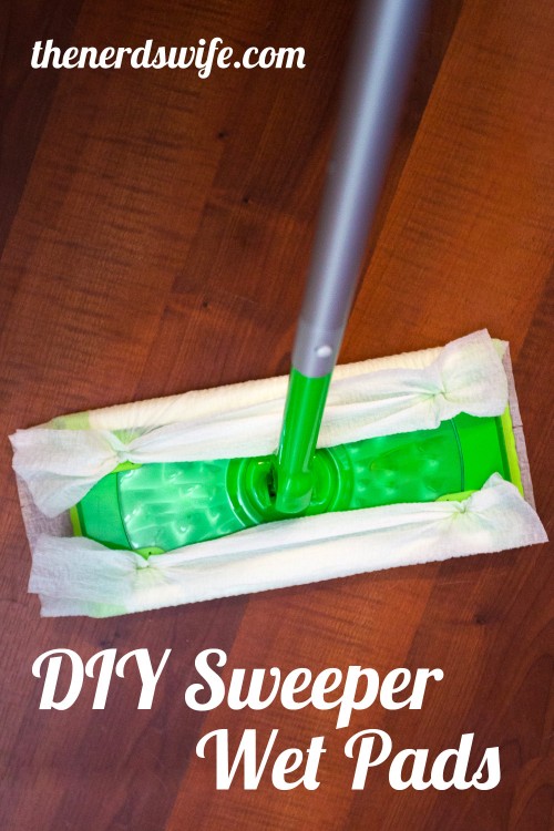 DIY Sweeper Wet Pads