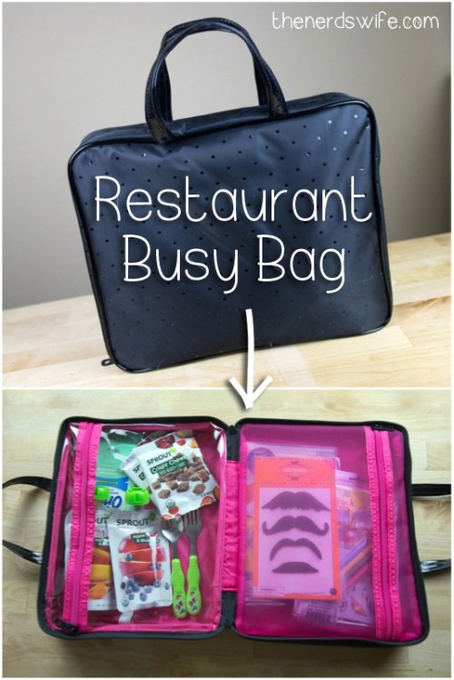 Restaurant Busy Bag
