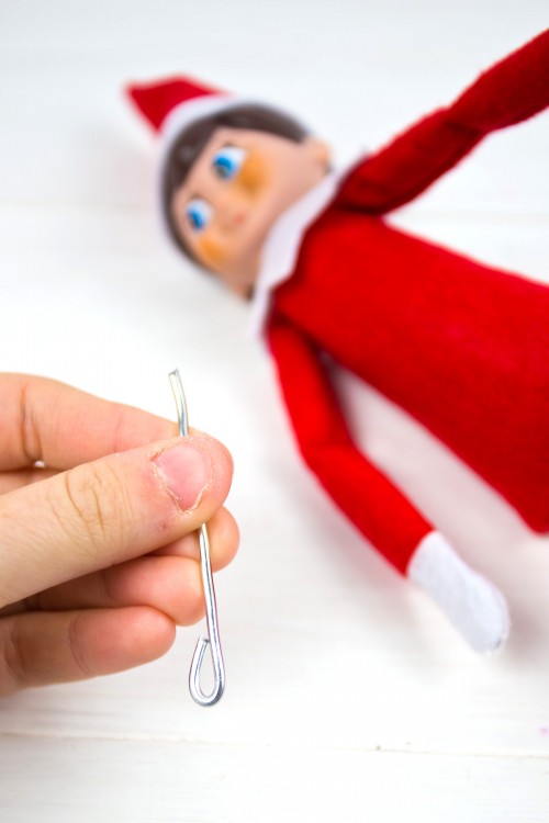 Bendable Elf on a Shelf