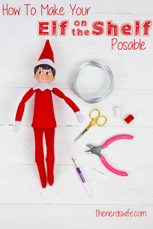 How to Make Your Elf on the Shelf Posable