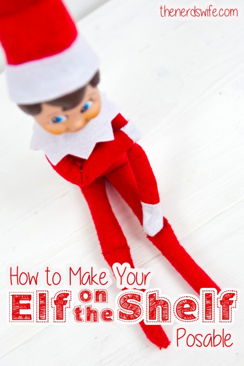 How to Make Your Elf on the Shelf Posable