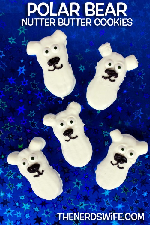 Polar Bear Nutter Butter Cookies