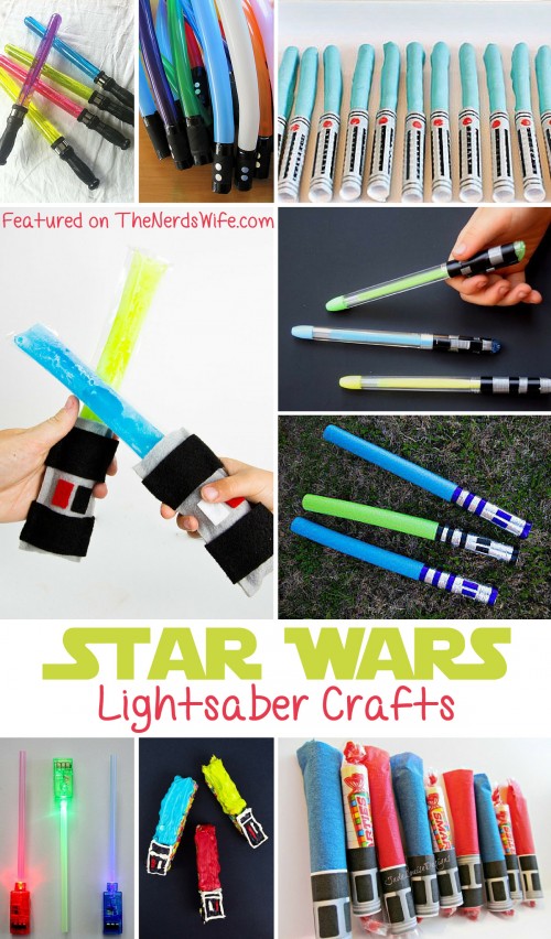 Star Wars Lightsaber Crafts