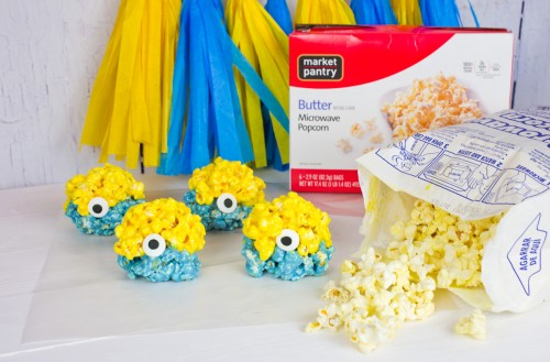 Minions Popcorn Balls