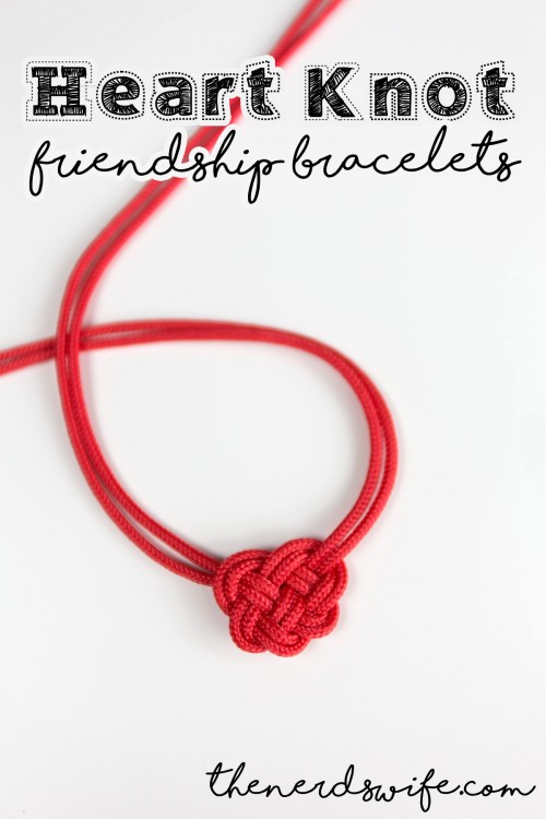 Celtic Heart Knot Friendship Bracelets