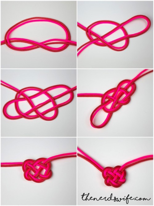 Heart Knot Steps