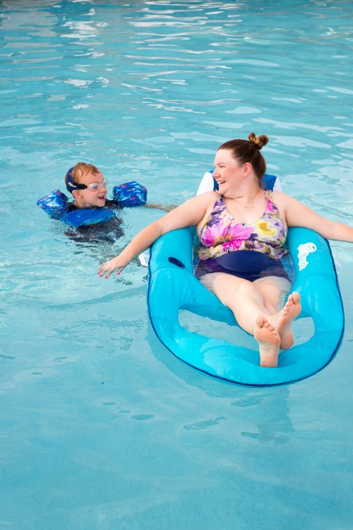 swimways spring recliner