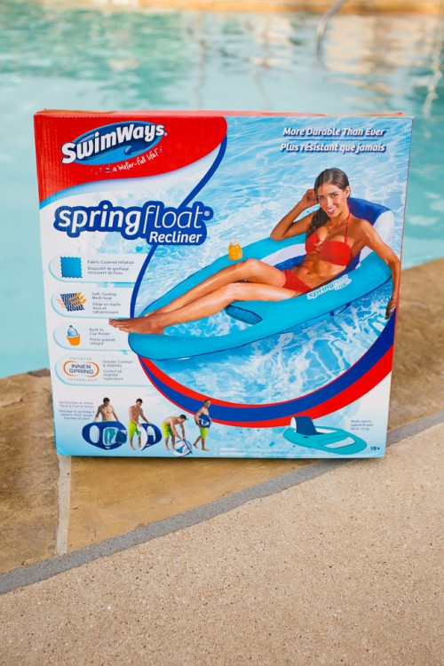 SwimWays Spring Float Recliner