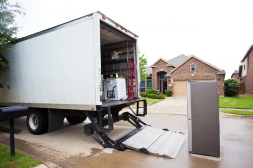 Samsung Fridge Delivery from Nebraska Furniture Mart