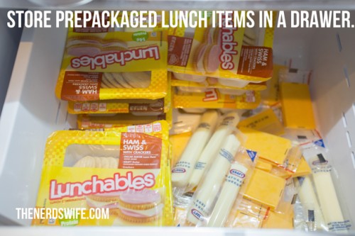 Kid Friendly Snack Zone Lunch Items