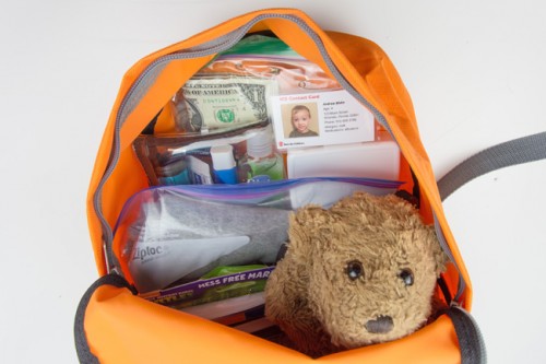 Preparing an Emergency Go Bag for Kids