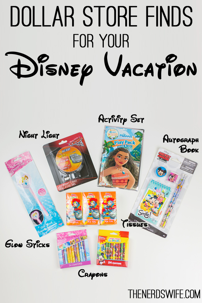 Dollar Store Finds for Disney Vacation