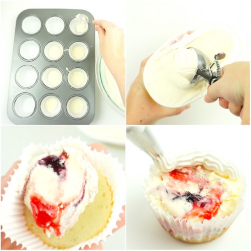 Summer Berry Ice Cream Cupcakes The Nerds Wife 