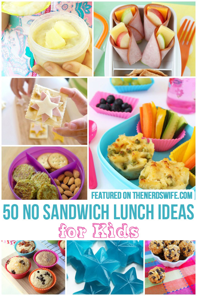 50 No Sandwich Lunch Ideas