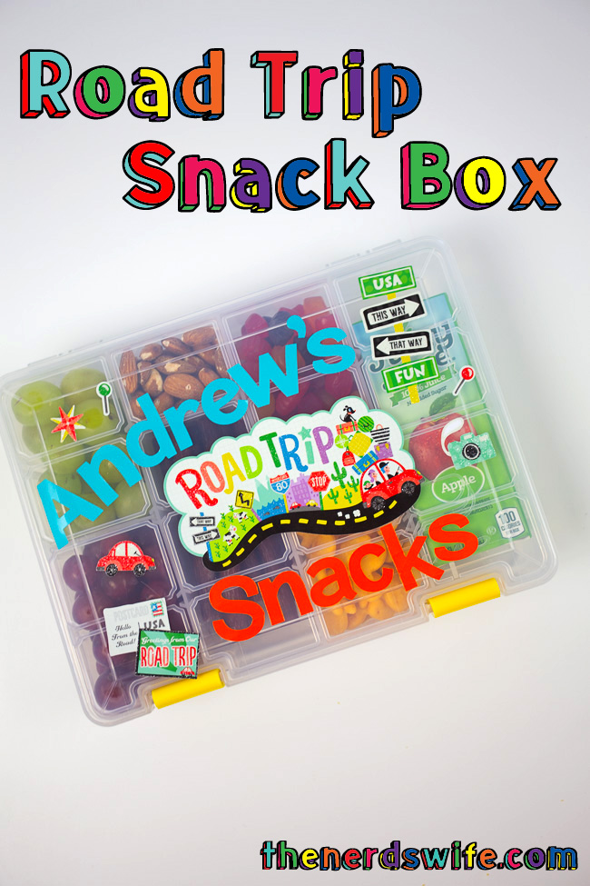 Road Trip Snacks - Tackle Box Snacks - Somewhat Simple