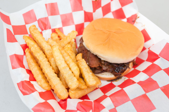 Hawaiian Falls Brisket Sandwich