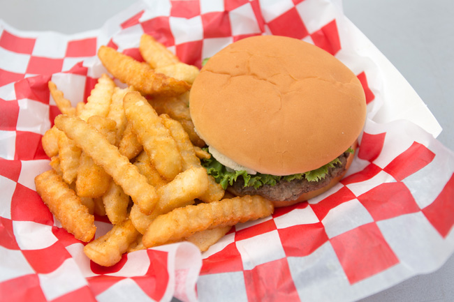 Hawaiian Falls Cheeseburger Combo