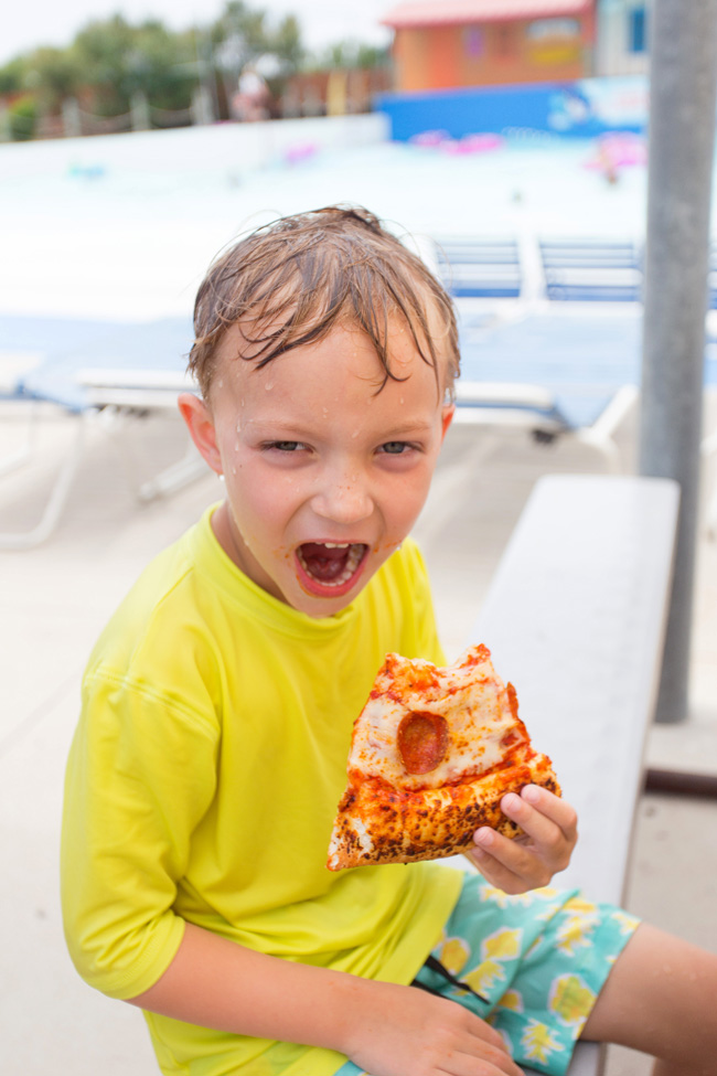 Hawaiian Falls Pizza