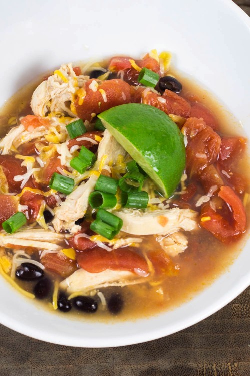 Sprite Chicken Tortilla Soup