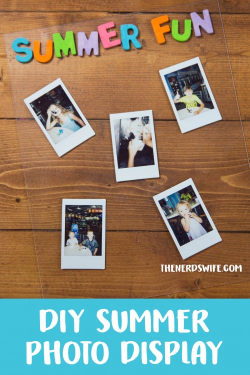 DIY Summer Photo Display