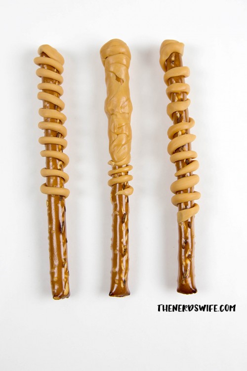 Edible Wizard Wands with Caramel