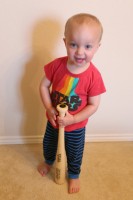 Personalized Baseball Bat Baby Gift