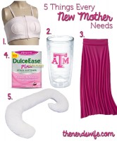 5 Things Every New Mother Needs #DulcoEasePink
