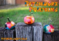 Patchwork Pumpkins Fall Toddler Craft