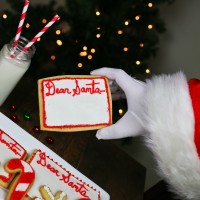 Letter to Santa Butter Cookies #HolidayButter