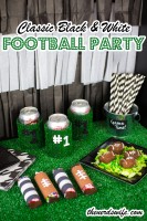 Snickers Football Truffles and Classic Football Party