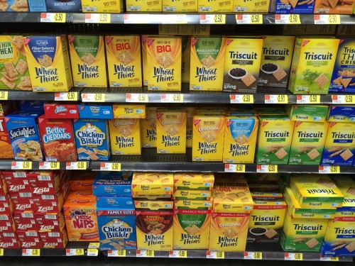 Wheat Thins at Walmart