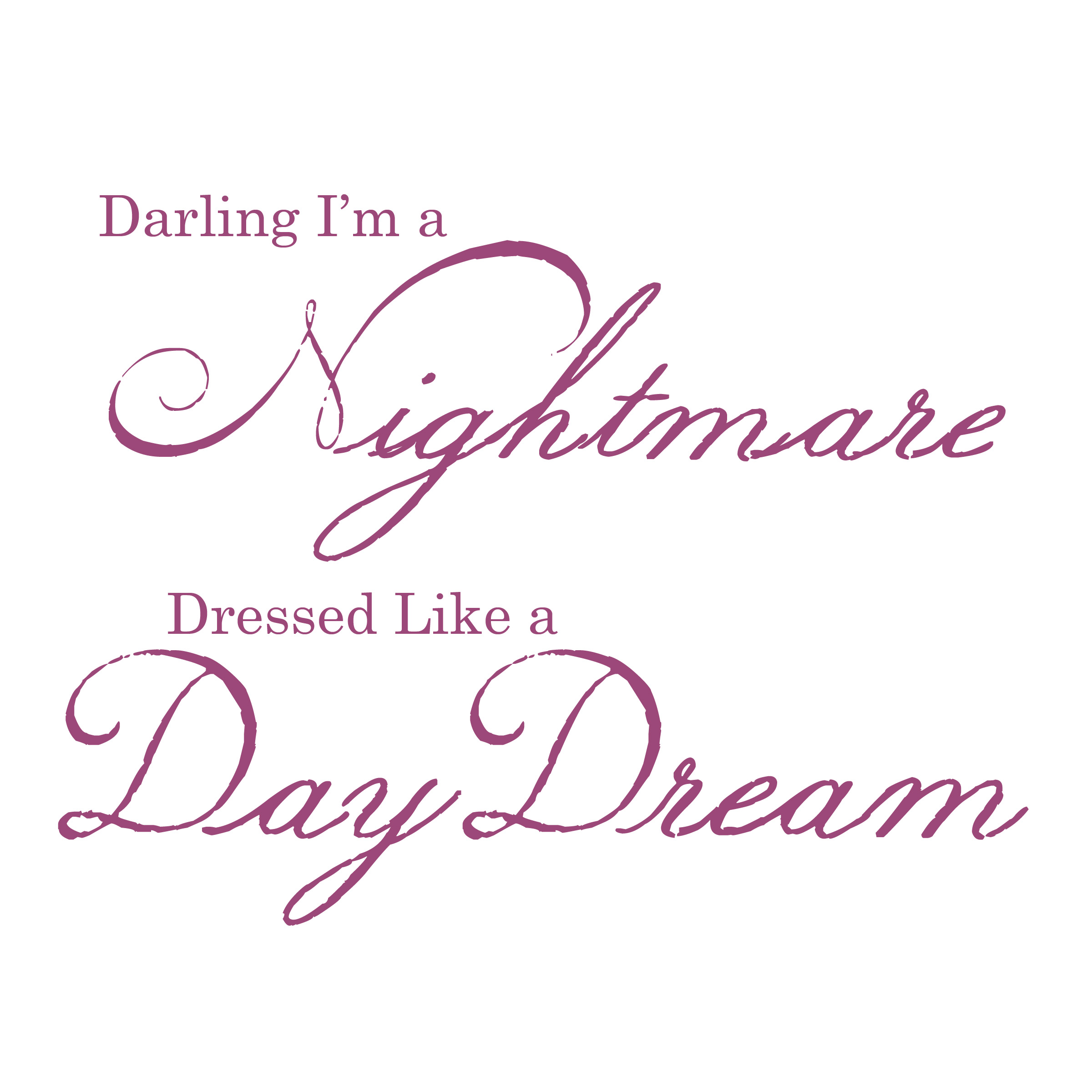 Day Dream Nightmare - The Nerd's Wife