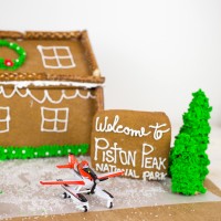 Disney Planes Fire and Rescue Gingerbread House