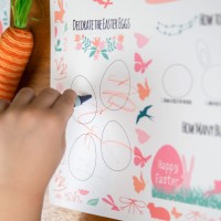 Printable Easter Activity Placemats