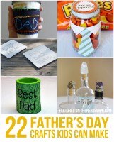 22 Father's Day Crafts {that Kids Can Make!}