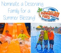 Summer Blessings With Hawaiian Falls — Nominate a Deserving Family!